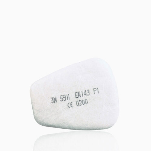 3M-5911 Προφίλτρα σωματιδίων-σκόνης (P1) για μάσκες 3Μ 6200, 3Μ 6502, 3Μ 6800, 3Μ 7502.