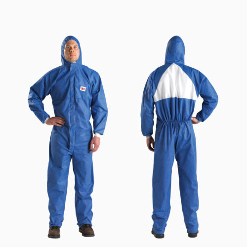 3Μ-4532 Υψηλών προδιαγραφών φόρμα τύπου TYVEK με ειδικό αερισμό για θερινή περίοδο. Ολόσωμη με κουκούλα. Με πλεκτές μανσέτες και διπλό φερμουάρ.