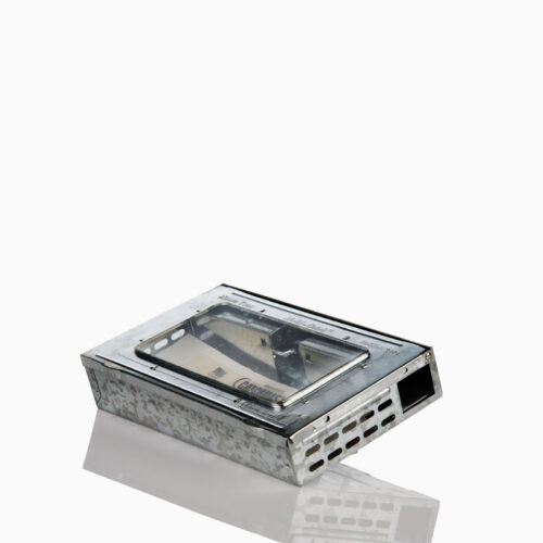 APG-612MC-CLOSED Μεταλλική παγίδα για ποντίκια, multiple catch, με τζάμι (APG 612MC).