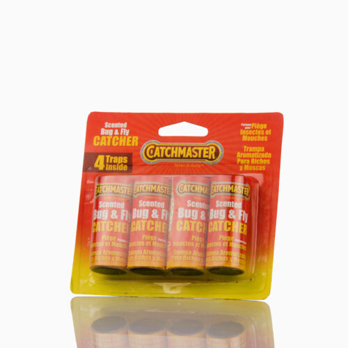 CATCHMASTER FLY RIBBON Μυγοπαγίδα με κόλλα σε κορδέλα. Blister 4 τεμαχίων