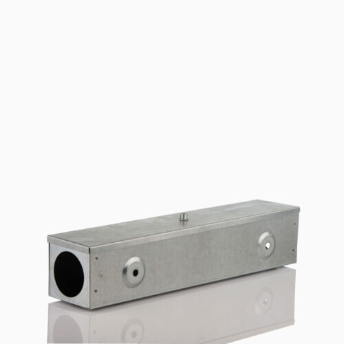 RAT-BAIT-BOX-STEEL Aνοξείδωτος σταθμός, πολύ ανθεκτικός για αρουραίους και ποντίκια.