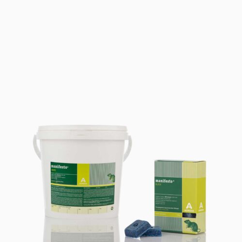 Μανιφέστο Ποντικοφάρμακο σε κύβους με τρύπα 10 gr ή 20gr