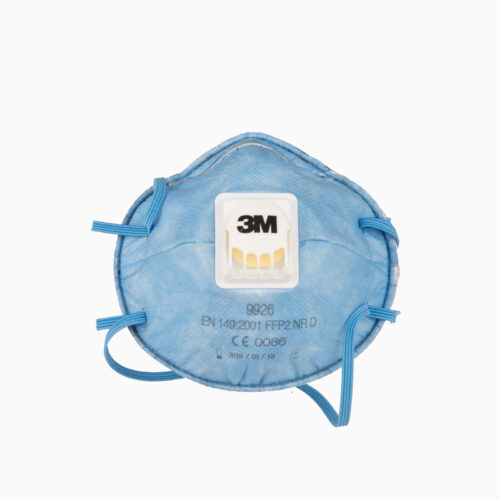 3M-9926-FFP2S Η μάσκα 3M 9926 είναι σχεδιασμένη να παρέχει άνετη προστασία ενάντια στα σωματίδια, έλαια και σταγονίδια.